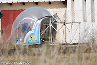 F-GCCM @ LFMP - Stored at the airport of Perpignan, alongside an Alouette II, was this Bell 47. - by Marcel de Jong