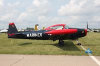 N910KD @ KOSH - Navion E - by Mark Pasqualino