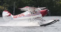 N2137G @ 52B - On Moosehead Lake Maine.