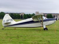 G-BPTA @ EGDV - Stinson 108-2 Voyager [108-3429] Hullavington~G 21/05/2005 - by Ray Barber