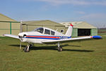 G-AYKW @ X5FB - Piper PA-23-250 Aztec at Fishburn Airfield, March 25th 2012. - by Malcolm Clarke