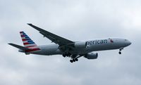 N777AN @ EGLL - American Airlines, seen here landing at London Heathrow(EGLL) - by A. Gendorf