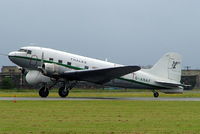 G-ANAF @ EGDV - Douglas DC-3C-47B-35-DK [16688/33436] (THALES) Hullavington~G 21/05/2005 - by Ray Barber