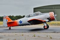 N726KM @ EGHH - ex SAAF Happy Hour taxiing to depart - by John Coates