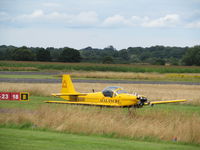 G-BUUK @ EGCV - taxying in from another trip - by magnaman