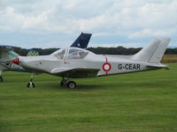 G-CEAR @ EGCV - in parking area - by magnaman