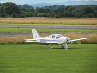 G-CGWO @ EGCV - just landed and entering parking apron - by magnaman