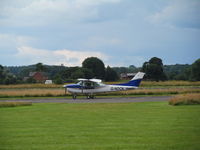 G-NOCK @ EGCV - landed and headed straight to hangars - by magnaman