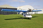 G-MZGY @ X5FB - Thruster T600N at Fishburn Airfield, April 17th 2011. - by Malcolm Clarke