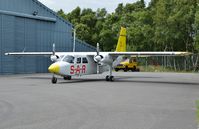 G-BEXJ @ EGHH - Guernsey Search and Rescue - by John Coates