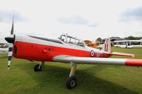 F-AZLI @ LFFQ - De Havilland DHC-1 Chipmunk T.10, Static display, La Ferté-Alais Airfield (LFFQ) Air Show 2015 - by Yves-Q