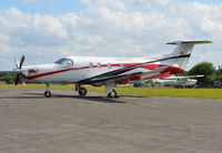 LX-ERG @ EGTF - Pilatus PC-12/47E at Fairoaks. - by moxy