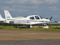 N866C @ EGTF - Cirrus SR22 at Fairoaks. - by moxy