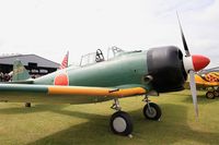 F-AZZM @ LFFQ - North American AT-6B Texan, Static display, La Ferté-Alais airfield (LFFQ) Air show 2015 - by Yves-Q