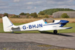 G-BHJN @ EGBR - Sportavia-Putzer Fournier RF-4D at The Real Aeroplane Company's Summer Madness Fly-In, Breighton Airfield, August 21st 2011. - by Malcolm Clarke