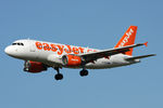 G-EZGR @ EGNT - Airbus A319-111 on approach to Newcastle Airport, March 1st 2012. - by Malcolm Clarke