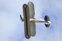 G-GLAD @ LFFQ - Gloster Gladiator II, On display, La Ferté-Alais (LFFQ) Air show 2015 - by Yves-Q