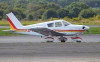 G-AVSD @ EGFH - Visiting Cherokee. - by Roger Winser