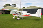 G-CBPD @ X5FB - Comco Ikarus C42 FB UK, Fishburn Airfield, August 2011. - by Malcolm Clarke