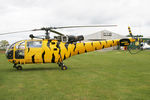 N9362 @ EGNG - Aerospatiale SA-316B Alouette III at Bagby Airfield's May Fly-In in 2007. - by Malcolm Clarke