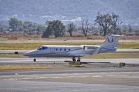 N803GJ @ LVK - Learjet 55 N803GJ departing Livermore airport, California. 2016. - by Clayton Eddy