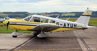 G-AYUH @ EGPN - Visiting Dundee EGPN - by Clive Pattle