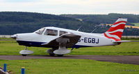 G-EGBJ @ EGPN - Perhaps a new aircraft for Tayside Aviation - in operation at Dundee Riverside EGPN - by Clive Pattle