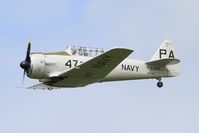 F-AZRB @ LFFQ - North American SNJ-5 Texan, On display, La Ferté-Alais airfield (LFFQ) Airshow 2015 - by Yves-Q