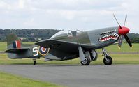 G-SHWN @ EGBO - Painted in R.A.F colours as KH774 GA-S - by Paul Massey