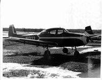 N10133 - Taken on the ramp at Moore Army Airfield, Fort Devens, MA in early 1972.  Color scheme at that time was red with white stripes.  We called it Big Red.  This photo was taken just before I took it flying. - by Jim Sheldon
