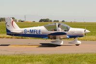 G-MFLE @ EGSH - Nice Visitor. - by keithnewsome