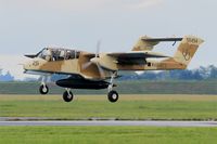 F-AZKM @ LFOA - North American OV-10B Bronco, On final rwy 24, Avord Air Base 702 (LFOA) Open day 2016 - by Yves-Q