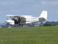 G-WCKM @ EGHA - just landed - by magnaman