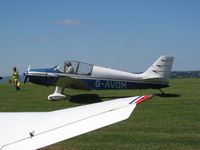 G-AVOM @ EGHA - parking - by magnaman