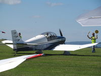 G-AVOM @ EGHA - watch the smiley face - by magnaman