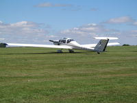 G-OFIX @ EGHA - just landed - by magnaman