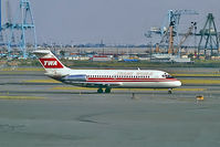 N1069T @ KLGA - McDonnell Douglas DC-9-15 [45783] (Trans World Airlines) New York-La Guardia~N 16/09/1979. From a slide. - by Ray Barber