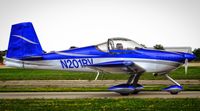 N201RV @ KOSH - 2013 Vans RV-7A taxing out for departure during AirVenture 2015, Wittman Regional Airport, WI. - by Chris Leipelt