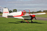 G-AVXD @ EGBR - T.66 Nipper 3 at The Real Aeroplane Company's Helicopter Fly-In, Breighton Airfield, September 18th 2011. - by Malcolm Clarke