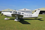 G-KAIR @ X5FB - Piper PA-28-181 Cherokee Archer II at Fishburn Airfield, September 27th 2015. - by Malcolm Clarke