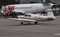 N7180V @ EGHH - Amongst the big boys at European Avn - by John Coates