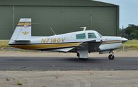 N7180V @ EGHH - Tiger 1 returning to Lasham - by John Coates