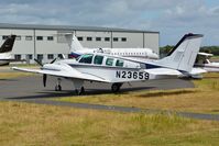 N23659 @ EGHH - Visitor at Bliss Avn - by John Coates
