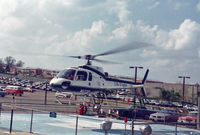 N5771C - Leaving Mercy Hospital Heliport - by Floyd Taber