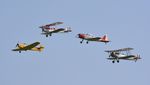 WK608 @ EGTH - 45. Chipmunk - with Magister, Moth and Tutor at Shuttleworth Collection's 'Fly Navy,' June 2016. - by Eric.Fishwick