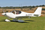 G-CDEX @ X5FB - Europa Tri Gear, Fishburn Airfield, September 6th 2015. - by Malcolm Clarke