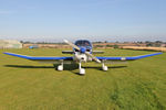 G-CCWM @ X5FB - Robin DR-400-180 Regent at Fishburn Airfield, September 27th 2015. - by Malcolm Clarke