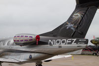 N100FZ @ KOSH - At AirVenture 2016 with a Star Wars custom paint job and Millenium Phenom titles - by alanh