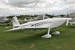 G-CDPJ @ EGNG - Vans RV-8, a visitor from Fishburn Airfield, Bagby Airfield, May 7th 2009. - by Malcolm Clarke