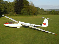 G-CFJK - 1983 Centrair Pegasus 101A pictured at the South Wales Gliding Club, Gwernesney, Near Usk, Monmouthshire. - by David Lewis